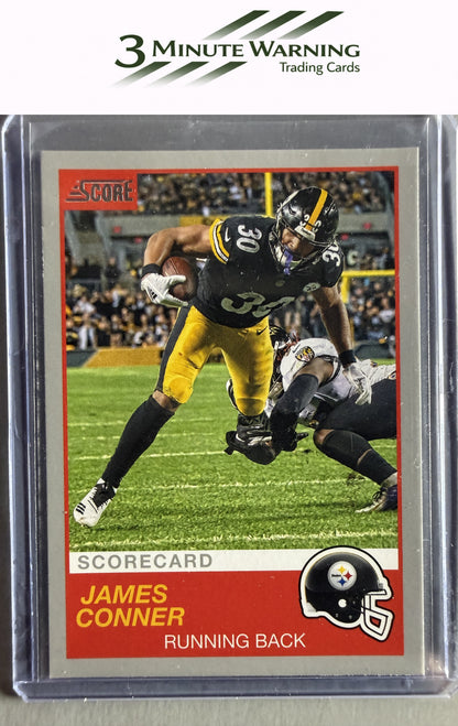 2019 Score #113 James Conner Scorecard