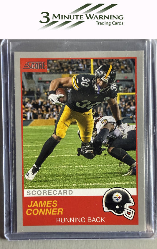 2019 Score #113 James Conner Scorecard