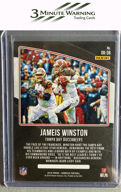 2018 Donruss #GK-36 Jameis Winston Gridiron Kings