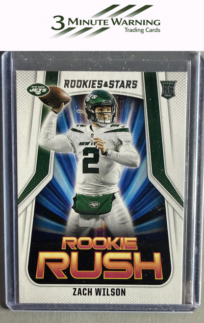 2021 Panini Rookies & Stars #RR-2 Zach Wilson Rookie Rush