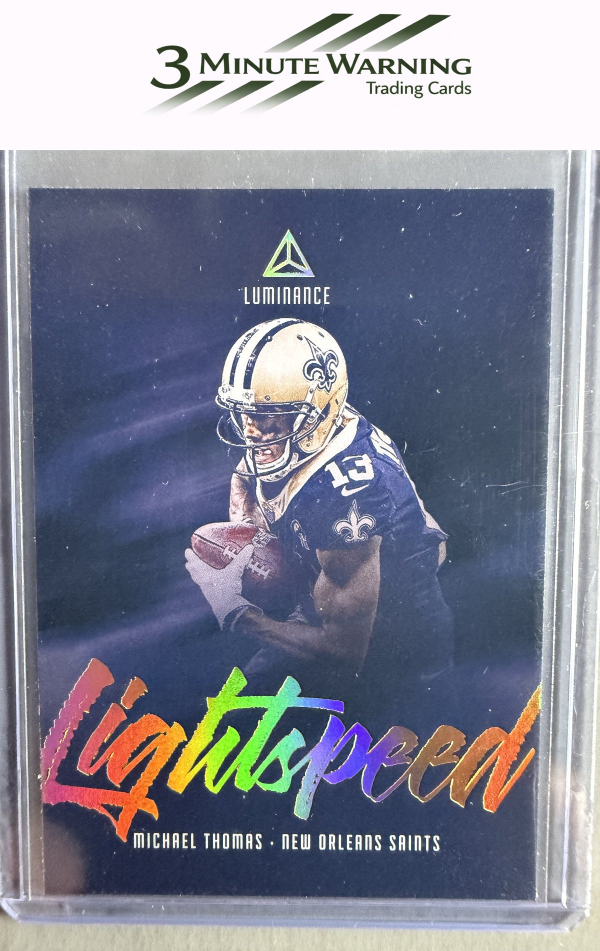 2019 Panini Luminance #LS14 Michael Thomas Lightspeed