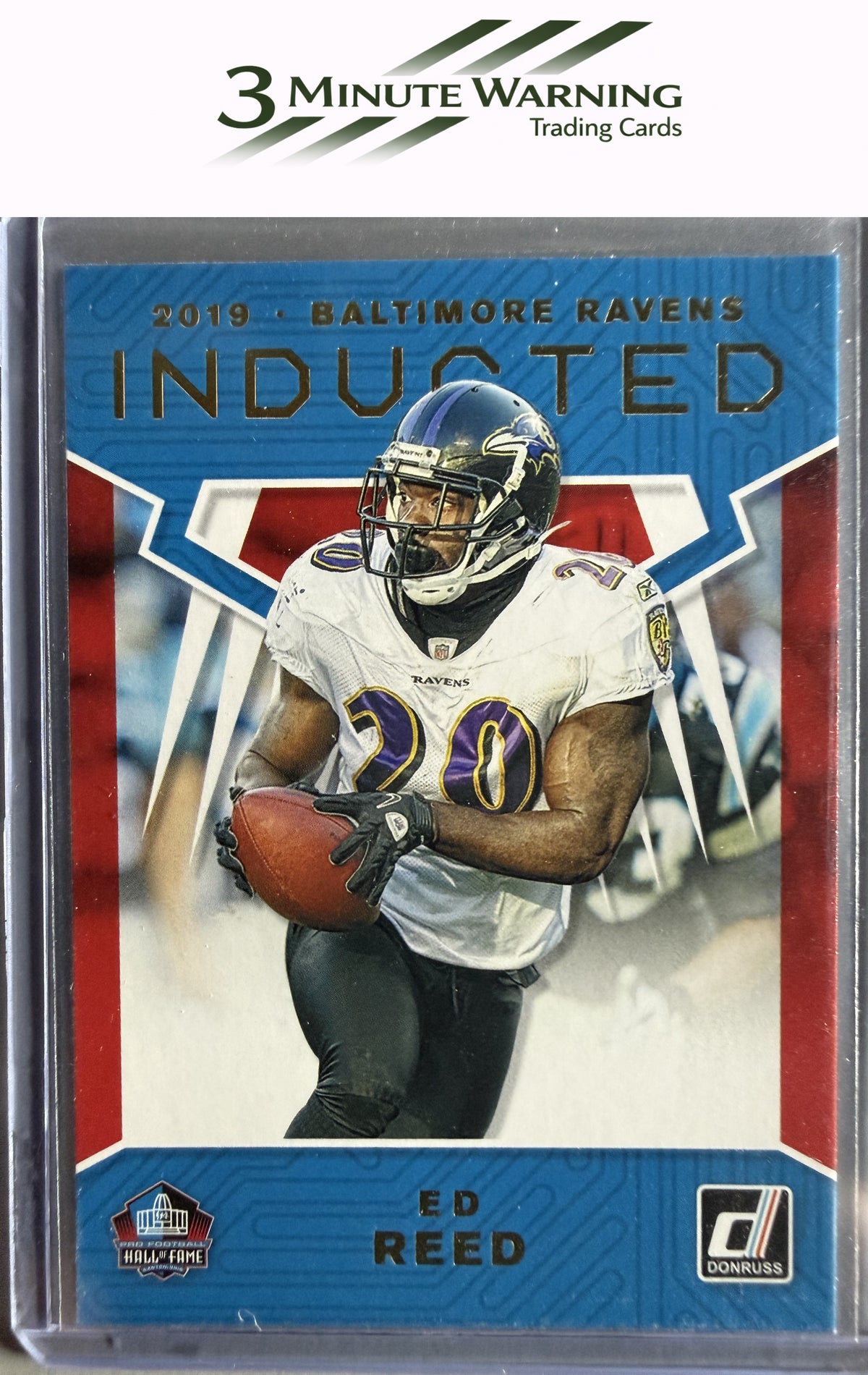 2019 Donruss #IN-1 Ed Reed Inducted