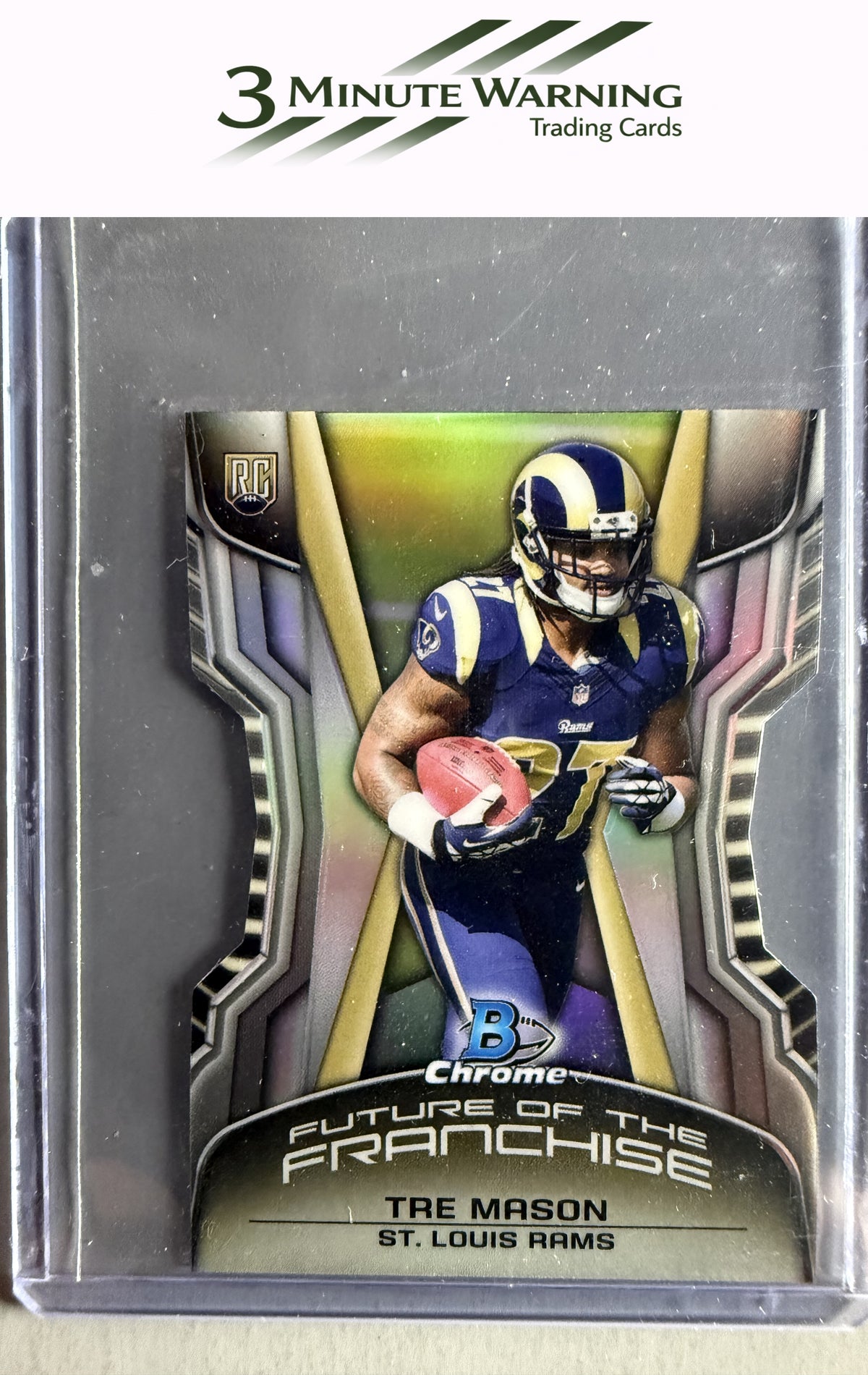 2014 Bowman Chrome #FF-TM Tre Mason Future of the Franchise Die Cut Mini