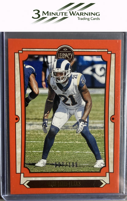 2019 Panini Legacy #61 Aqib Talib Orange #/199