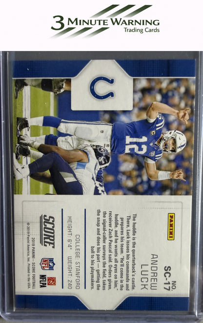 2019 Score #SC-17 Andrew Luck Signal-Callers
