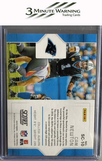 2019 Score #SC-10 Cam Newton Signal-Callers