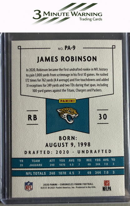 2020 Panini Chronicles #PA-9 James Robinson Panini