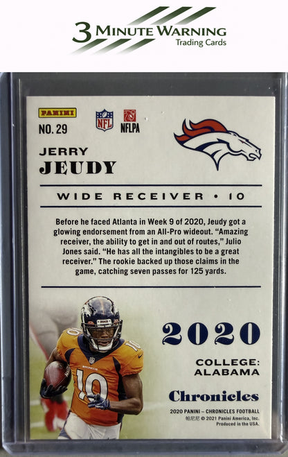 2020 Panini Chronicles #29 Jerry Jeudy
