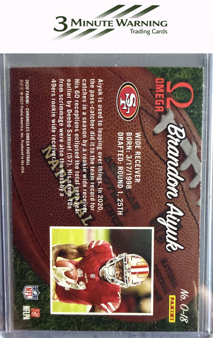2020 Panini Chronicles #O-18 Brandon Aiyuk Omega