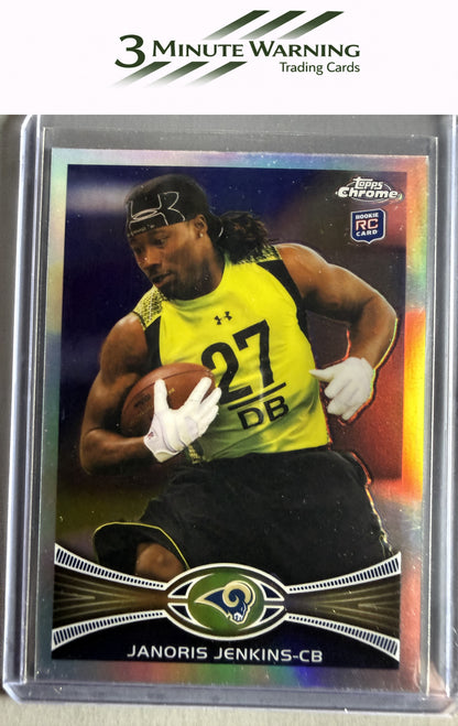 2012 Topps Chrome #128 Janoris Jenkins Refractor