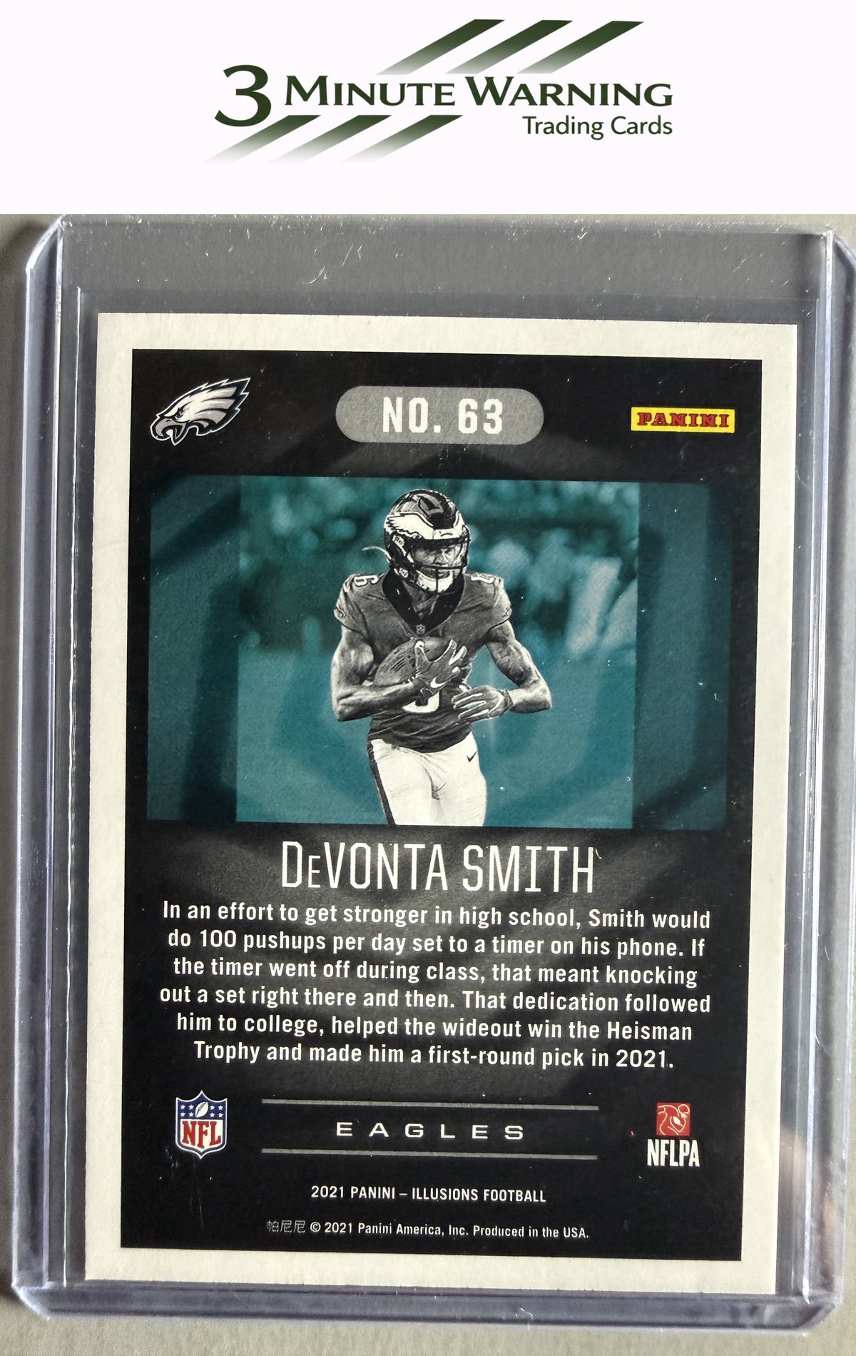2021 Panini Illusions #63 DeVonta Smith Retail