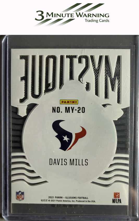 2021 Panini Illusions #MY-20 Davis Mills Mystique