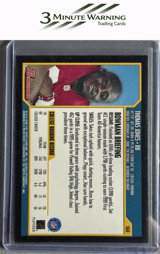 2000 Bowman #168 Thomas Jones
