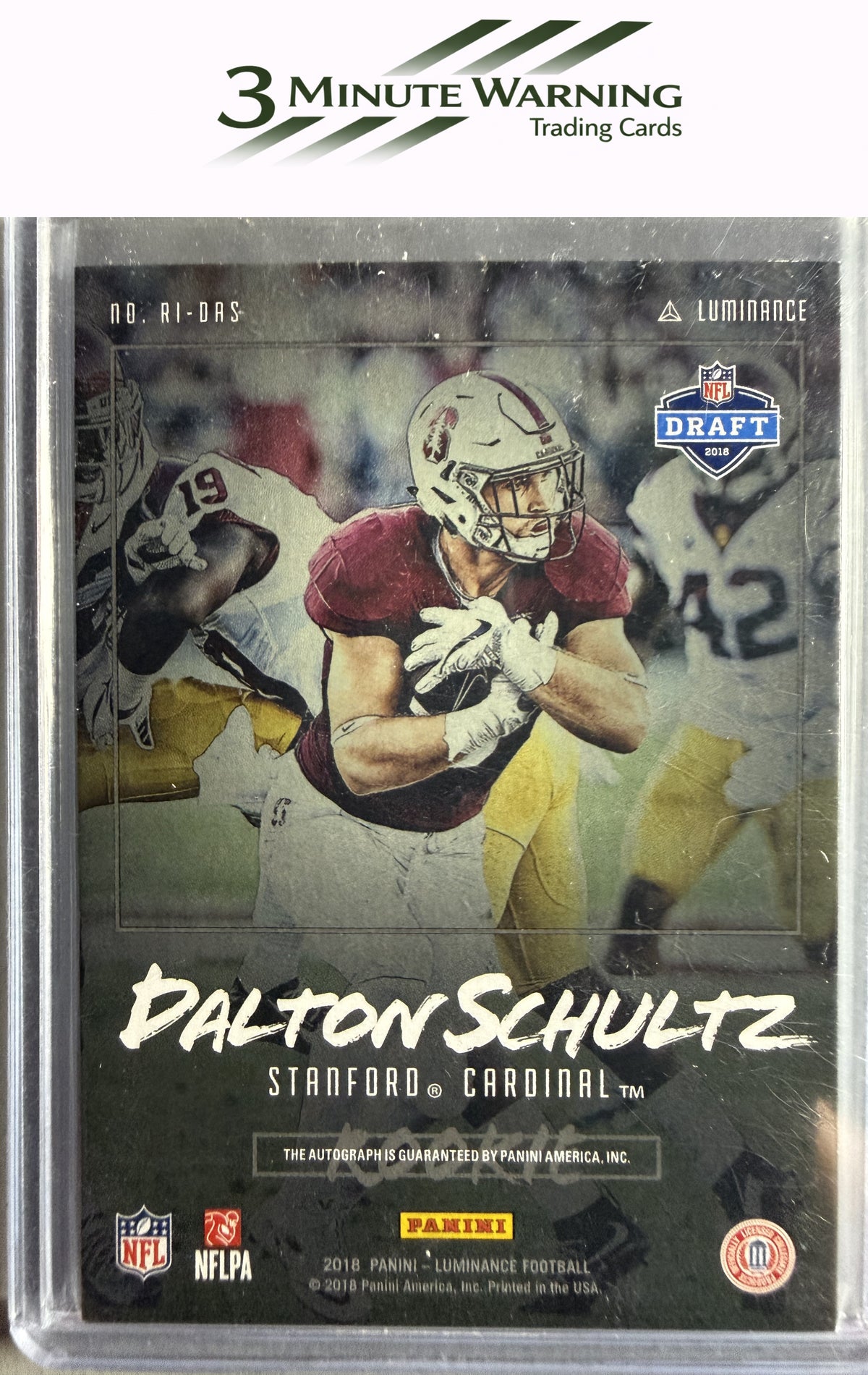 2018 Panini Luminance #RI-DAS Dalton Schultz Rookie Ink #/299
