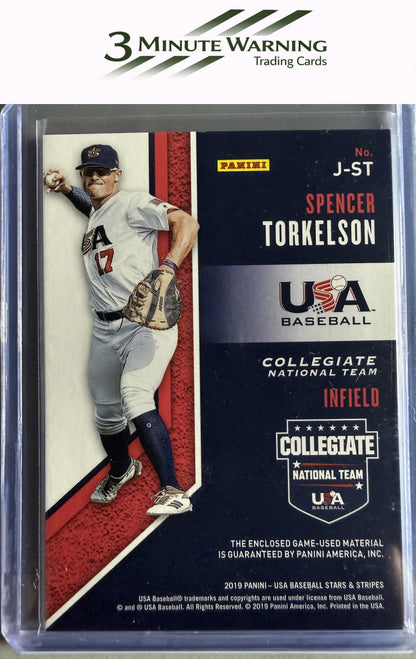 2019 Panini Stars & Stripes USA Baseball #J-ST Spencer Torkelson Jumbo #/299