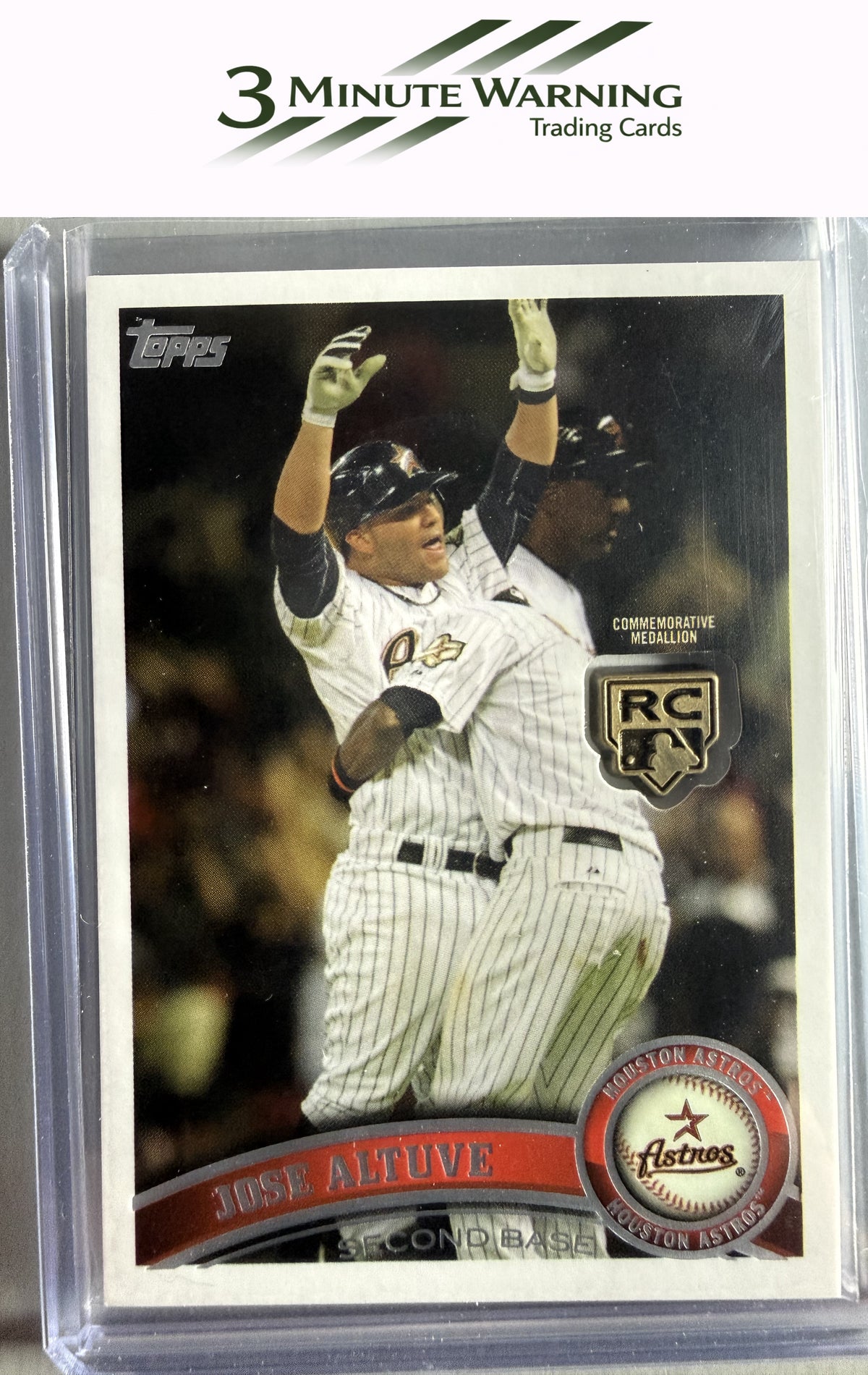 2020 Topps #RCR-JA Jose Altuve Rookie Card Retrospective RC Logo Medallion