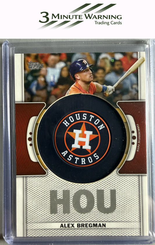 2023 Topps #TLP-AB Alex Bregman Commemorative Team Logo Patches