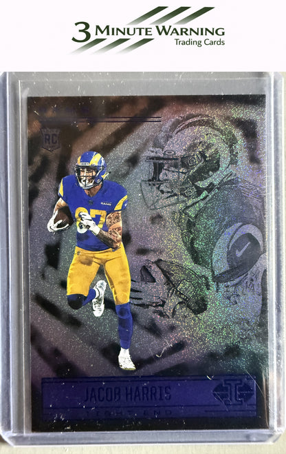 2021 Panini Illusions #96 Jacob Harris Trophy Collection Dots