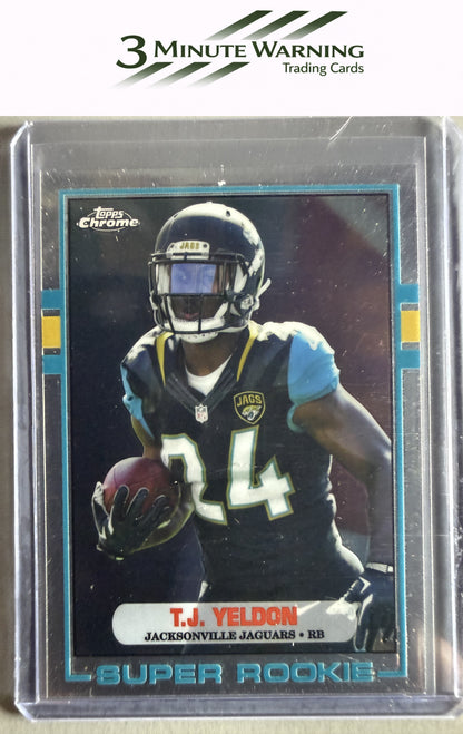 2015 Topps Chrome #89-TY T.J. Yeldon 1989 Topps Super Rookies