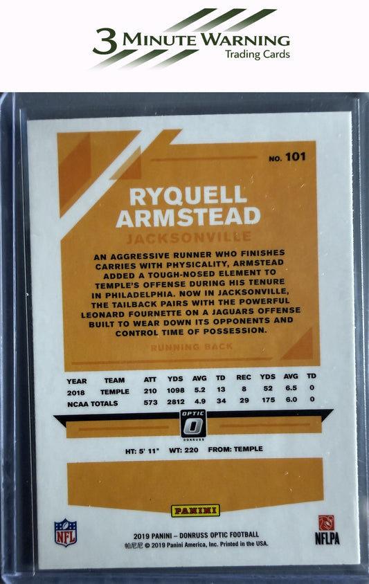 2019 Donruss Optic #101 Ryquell Armstead
