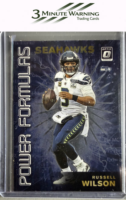 2019 Donruss Optic #PF-8 Russell Wilson Power Formulas