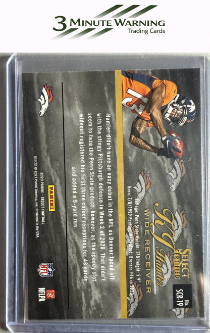 2020 Panini Select #SCR-19 KJ Hamler Select Certified Rookies