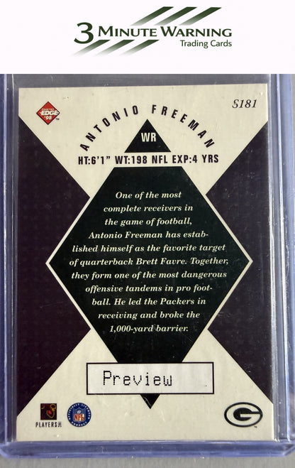 1998 Collector's Edge Masters #S181 Antonio Freeman Previews