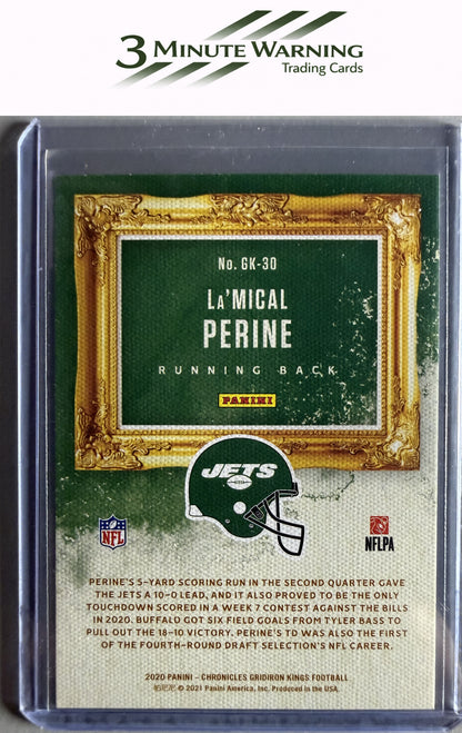 2020 Panini Chronicles #GK-30 La'Mical Perine Gridiron Kings Pink