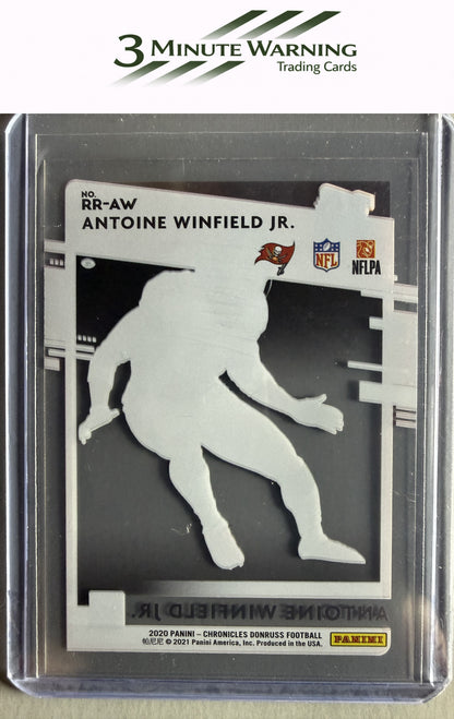 2020 Panini Chronicles #RR-AW Antoine Winfield Jr. Clearly Donruss Rated Rookies
