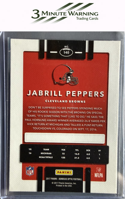 2017 Donruss Optic #140 Jabrill Peppers