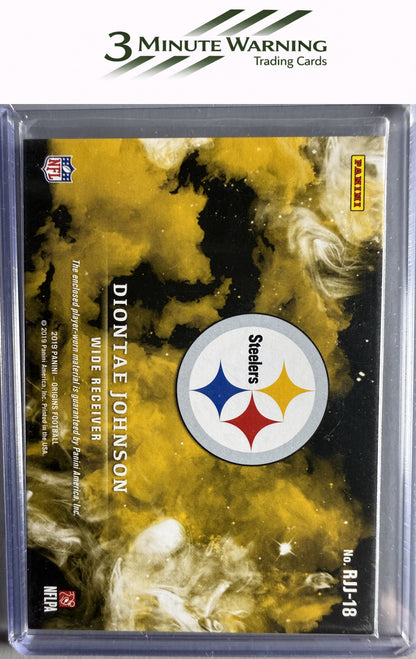 2019 Panini Origins #RJJ-18 Diontae Johnson Rookie Jumbo Jerseys Red #/99