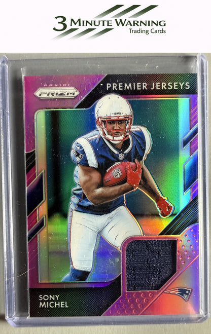 2018 Panini Prizm #PP-11 Sony Michel Prizm Premier Jerseys Pink