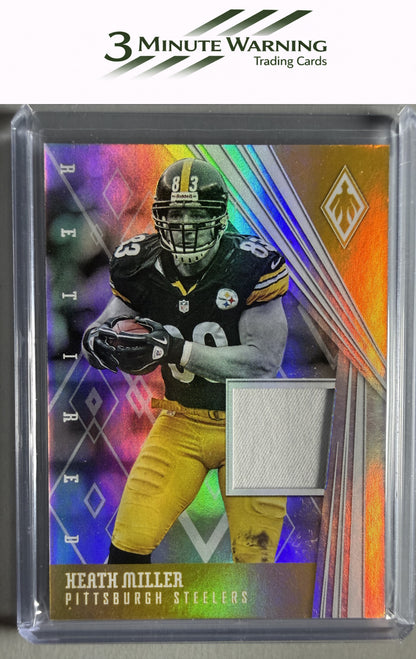 2019 Panini Phoenix #RP-15 Heath Miller Retired Patches #/50