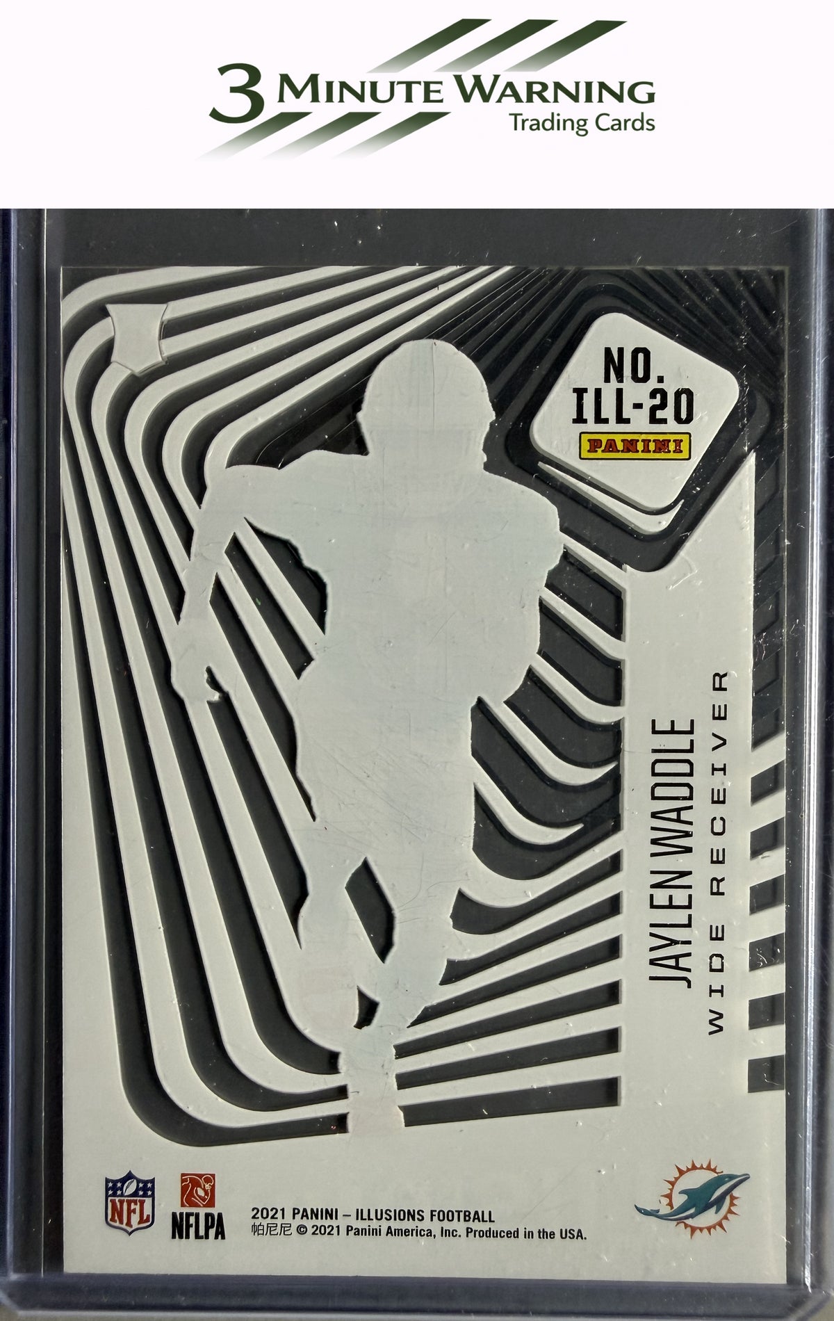 2021 Panini Illusions #ILL-20 Jaylen Waddle Illusionists