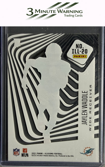 2021 Panini Illusions #ILL-20 Jaylen Waddle Illusionists