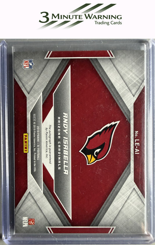 2019 Panini XR #LE-AI Andy Isabella Luminous Endorsements #/99