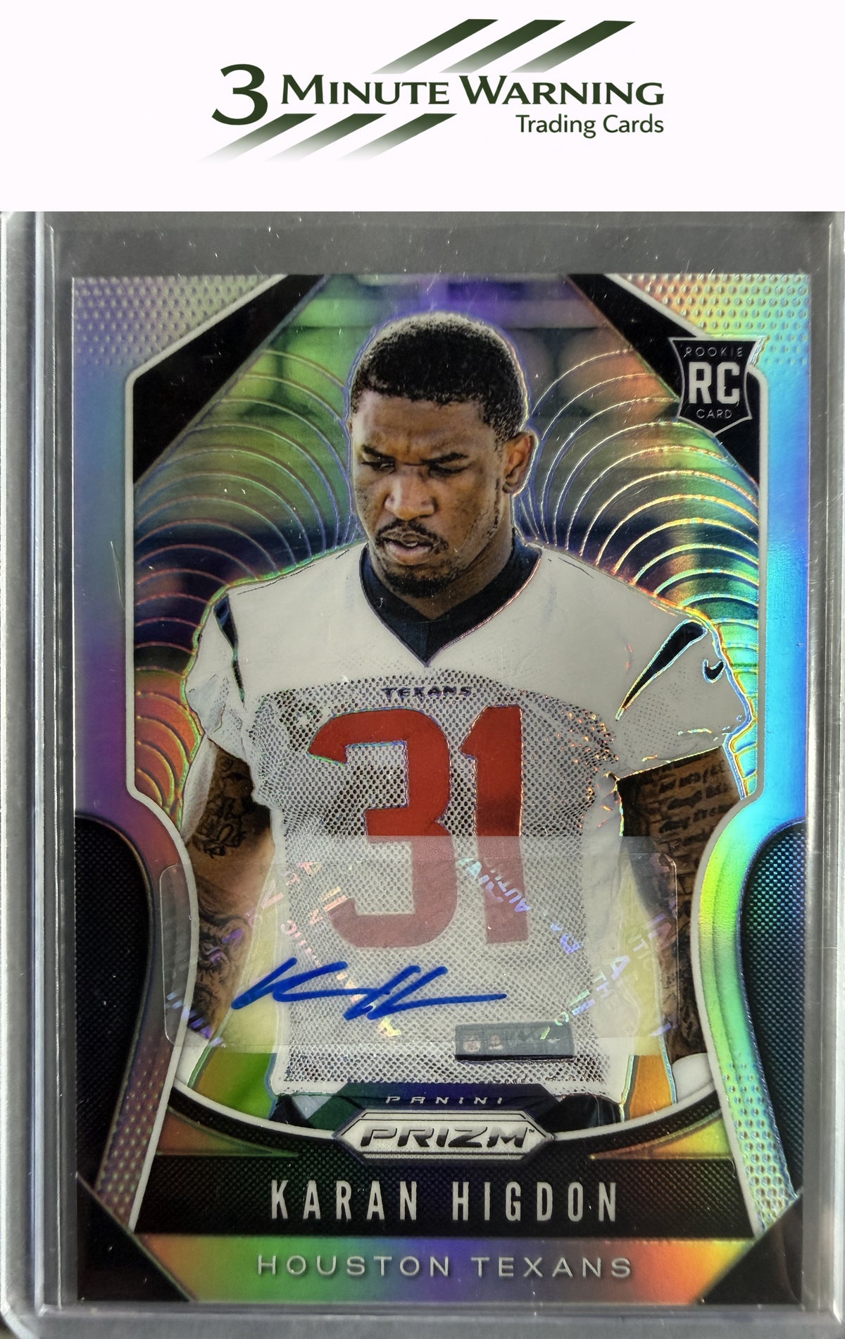 2019 Panini Prizm #333 Karan Higdon Prizm