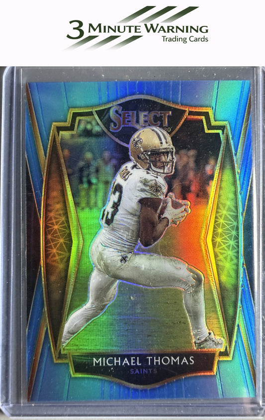 2020 Panini Select #135 Michael Thomas Light Blue Prizm #/99