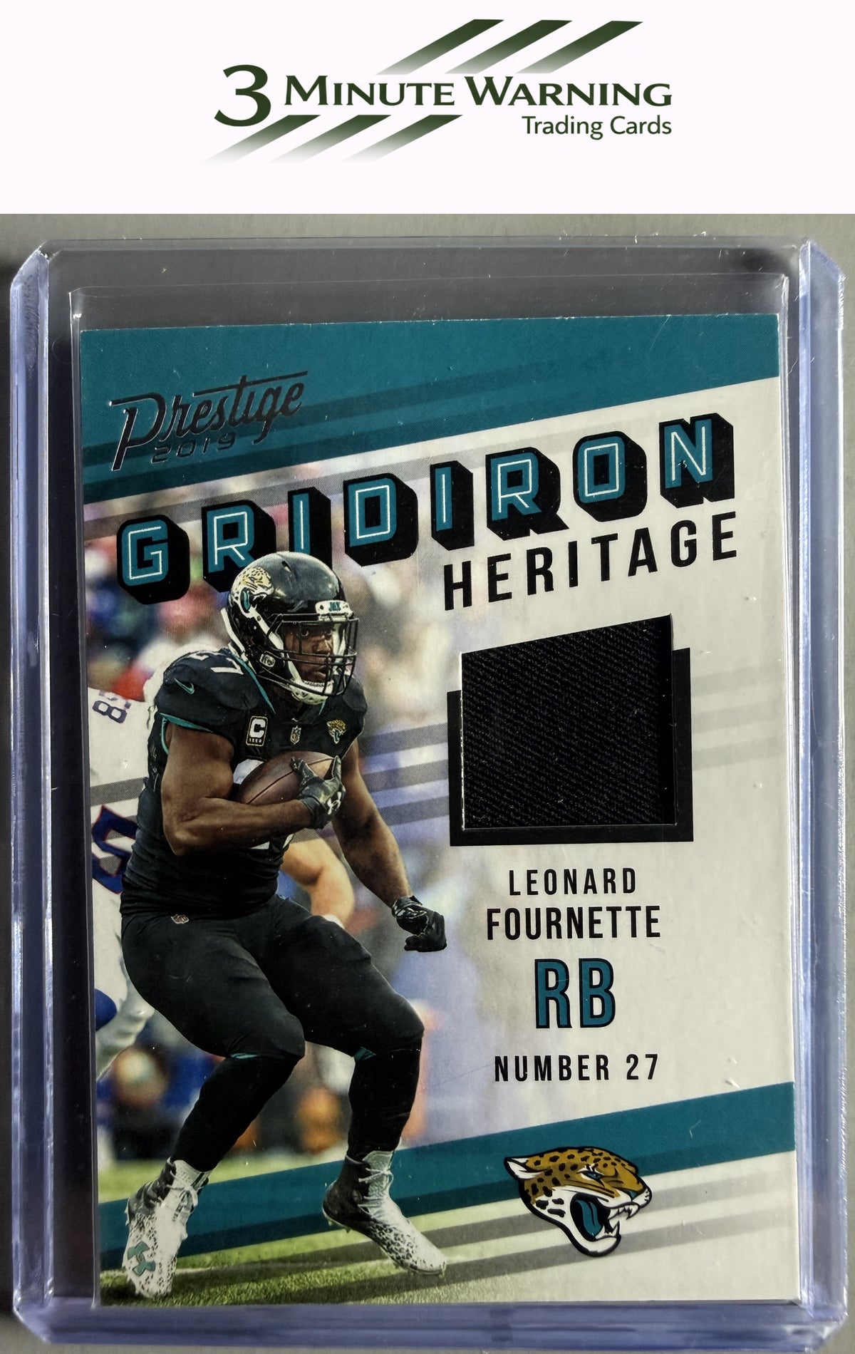 2019 Panini Prestige #GH-LF Leonard Fournette Gridiron Heritage Relics