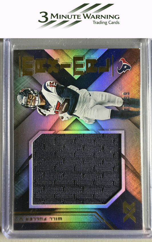 2019 Panini XR #MM-8 Will Fuller V Maximal Materials #/99