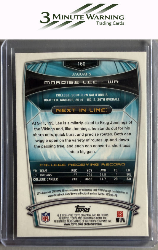 2014 Bowman Chrome #160 Marqise Lee