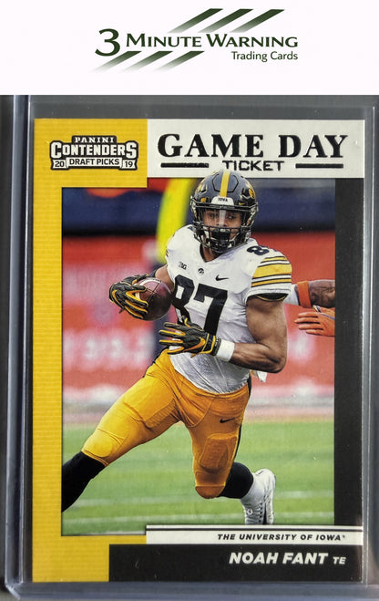 2019 Panini Contenders Draft Picks Collegiate #29 Noah Fant Game Day Ticket