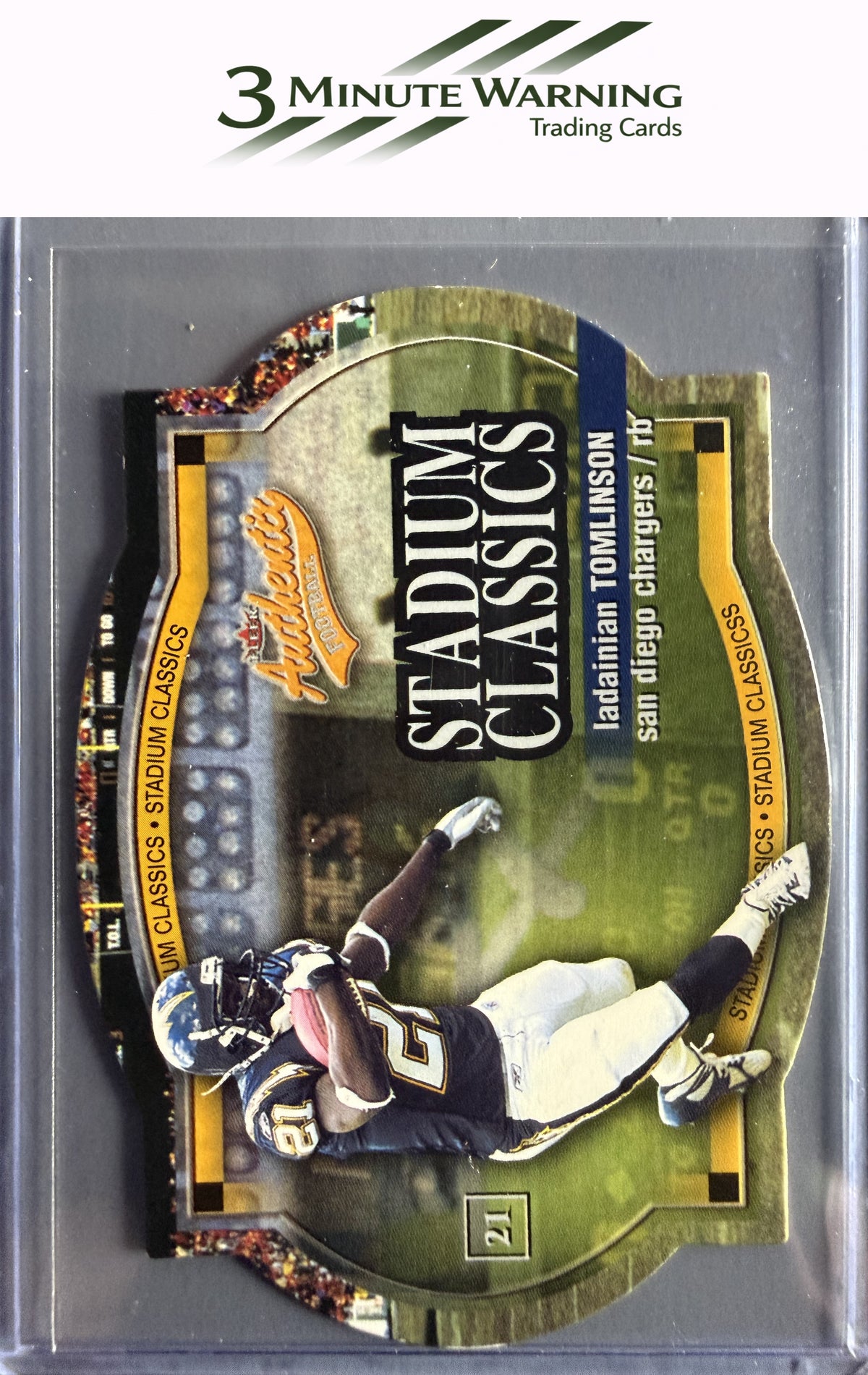 2003 Fleer Authentix #10 SC LaDainian Tomlinson Stadium Classics