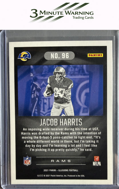 2021 Panini Illusions #96 Jacob Harris
