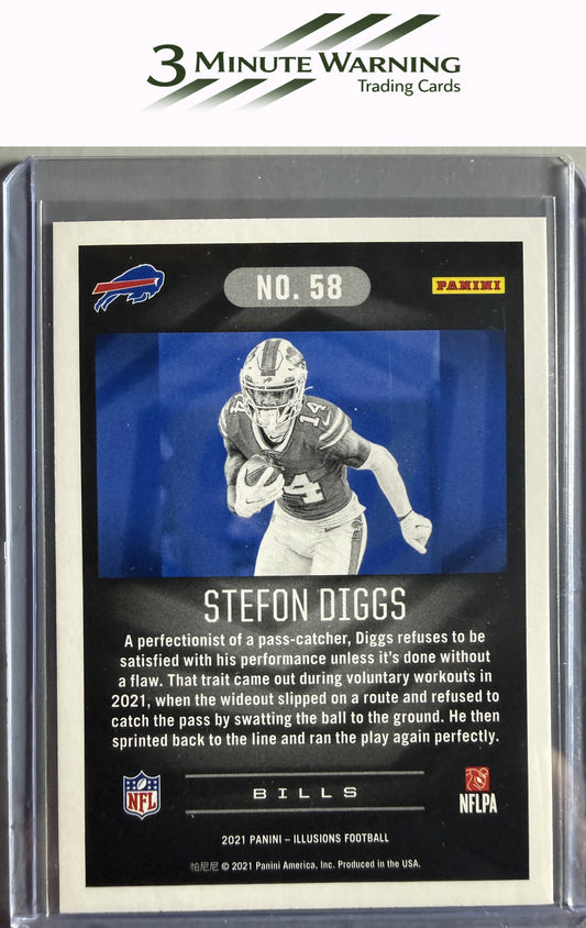 2021 Panini Illusions #58 Stefon Diggs
