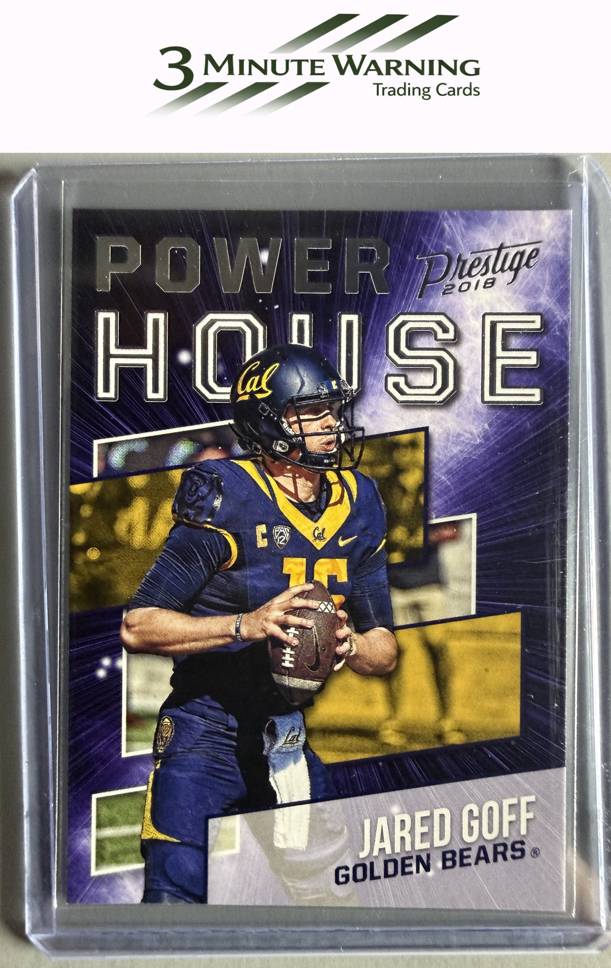 2018 Panini Prestige #PH-JG Jared Goff Power House