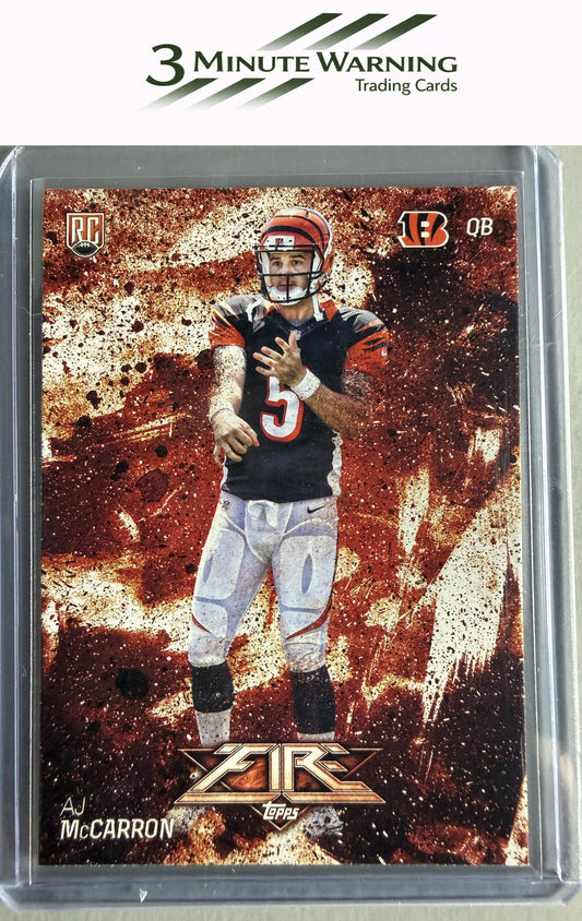 2014 Topps Fire #122 AJ McCarron