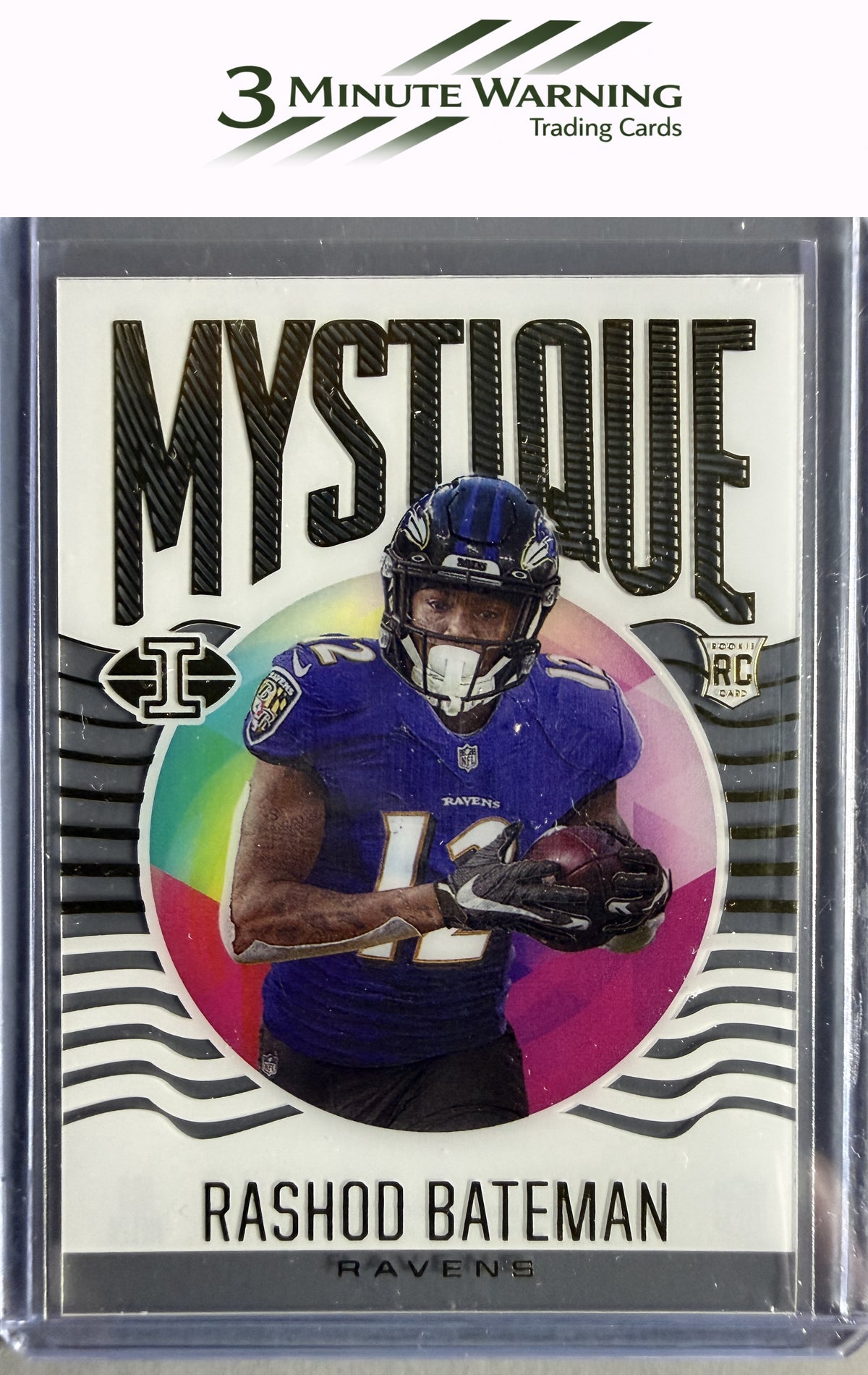 2021 Panini Illusions #MY-10 Rashod Bateman Mystique Mosaic