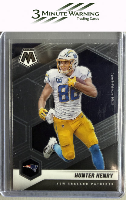 2021 Panini Mosaic #138 Hunter Henry
