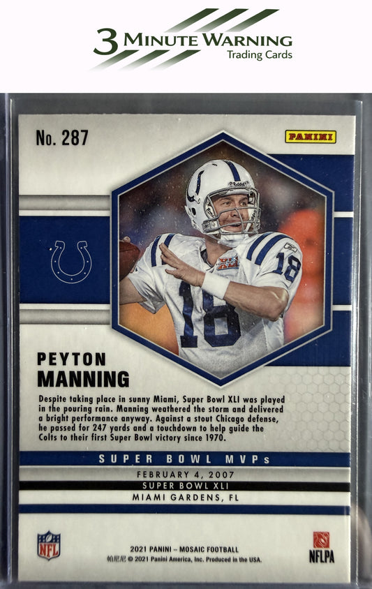 2021 Panini Mosaic #287 Peyton Manning